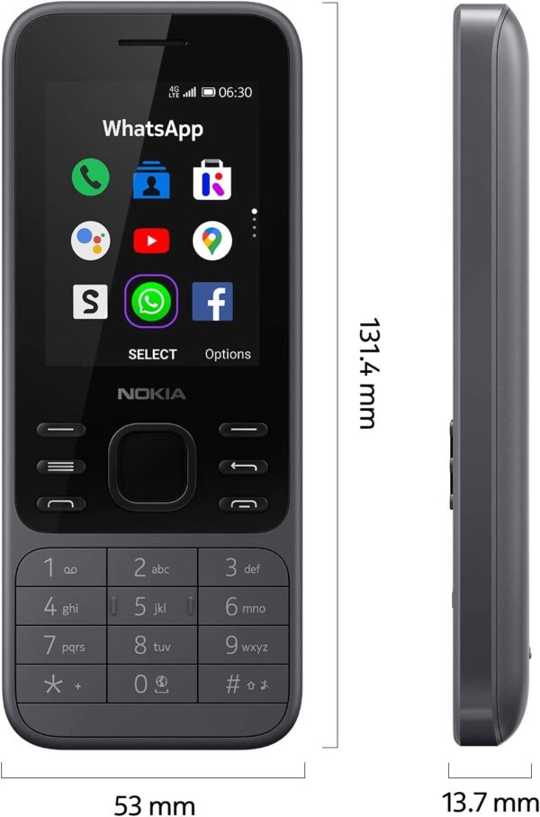 Nokia 6300 4G | Unlocked | Dual SIM - Image 3